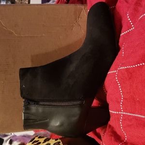 Brand new black booties